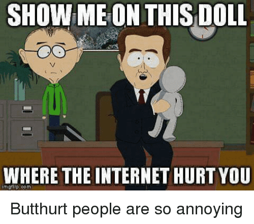 butthurt everywhere meme